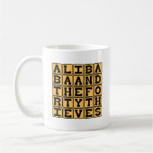 Ali Baba und die vierzig Diebe, Geschichte von 100 Kaffeetasse (Links)