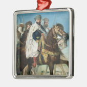 Ali Ben Ahmed, der letzte Kalif von Constantine Ornament Aus Metall (Links)