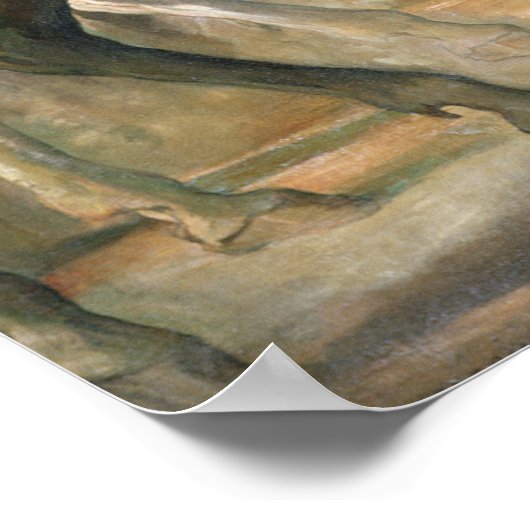 Ali Ben Ahmed, der letzte Kalif von Konstantine Poster (Ecke)