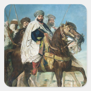 Ali Ben Ahmed, der letzte Kalif von Konstantine Quadratischer Aufkleber
