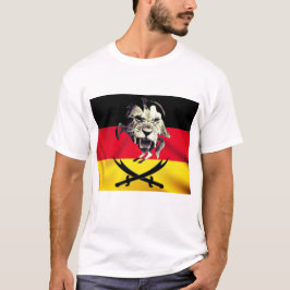 Ali, Zulfiqar Schwerter & German Flag T - Shirt