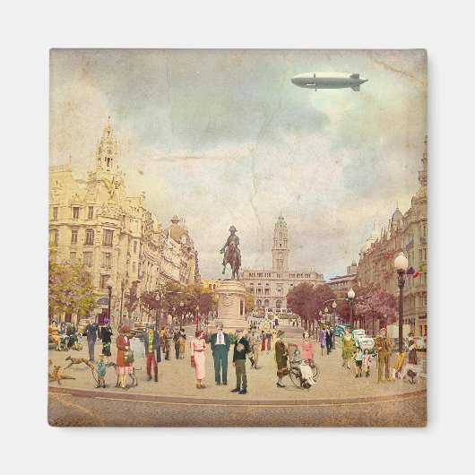 Aliados, Porto. 1935 Magnet (Vorne)