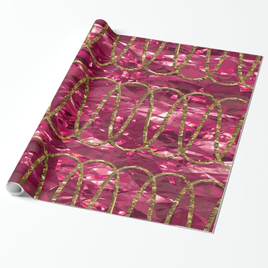 Alias Crimstone elegant Geschenkpapier (Ungerollt)