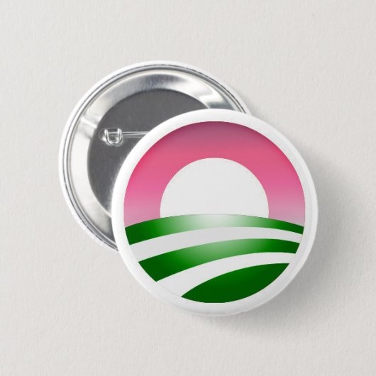 ALIAS für Obama-Knopf Button (Vorne & Hinten)