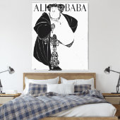 Alibaba Cover Illustration Leinwanddruck (Insitu (Schlafzimmer))