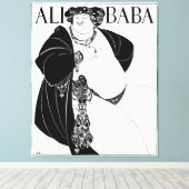 Alibaba Cover Illustration Leinwanddruck (Insitu (Holzboden))