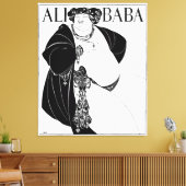 Alibaba Cover Illustration Leinwanddruck (Insitu (Wohnzimmer))