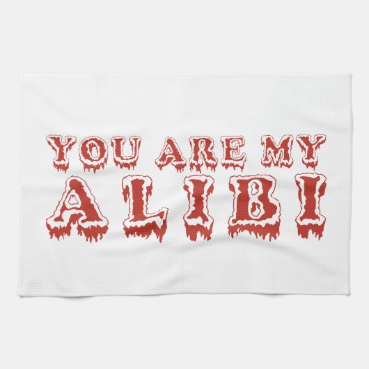 ALIBI Handtuch (Horizontal)