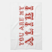 ALIBI Handtuch (Vertikal)