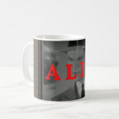 Alibi Kaffeetasse (Vorderseite Links)