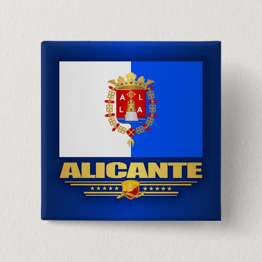 Alicante (Alacant) Button (Vorderseite)