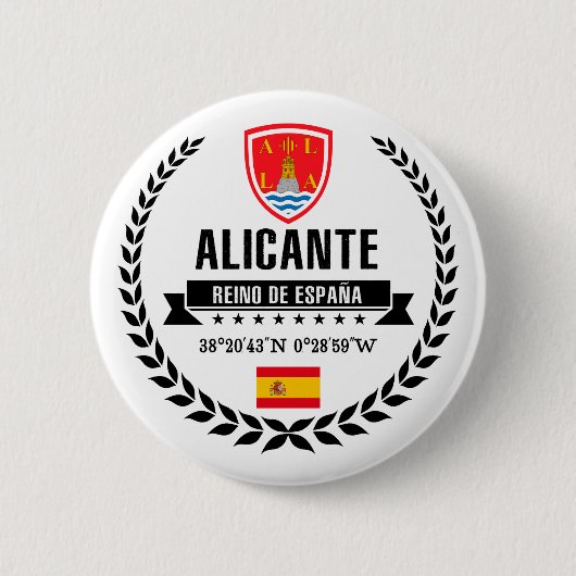 Alicante Button (Vorderseite)