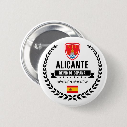 Alicante Button (Vorne & Hinten)