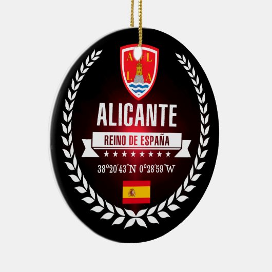 Alicante Keramikornament (Rechts)