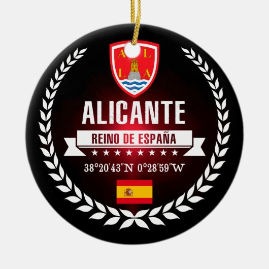 Alicante Keramikornament (Vorne)