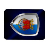 Alicante Metallic Emblem Magnet (Horizontal)
