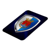 Alicante Metallic Emblem Magnet (Linke Seite)