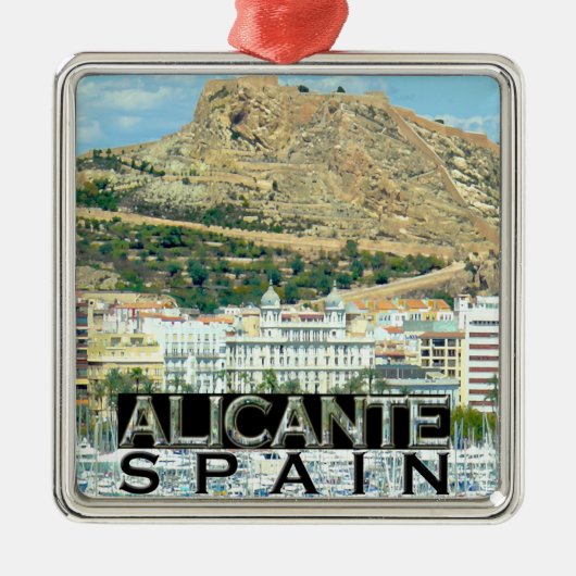 Alicante Ornament Aus Metall (Vorne)
