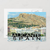 Alicante Postkarte (Vorne/Hinten)