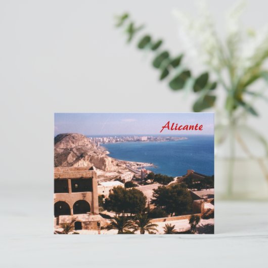 Alicante Postkarte (Stehend Vorderseite)