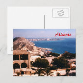 Alicante Postkarte (Vorne/Hinten)