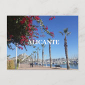Alicante Postkarte (Vorderseite)