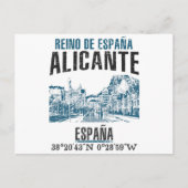 Alicante Postkarte (Vorderseite)