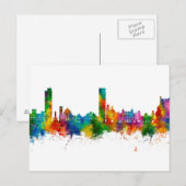 Alicante Spain Skyline Postkarte (Vorne/Hinten)
