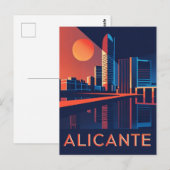 Alicante Spanien Postkarte (Vorne/Hinten)