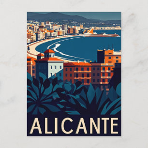 Alicante Spanien Postkarte