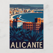 Alicante Spanien Postkarte (Vorderseite)