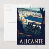 Alicante Spanien Postkarte (Vorne/Hinten)