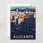 Alicante Spanien Postkarte (Vorne/Hinten)
