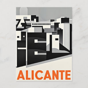 Alicante Spanien Postkarte