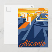 Alicante Spanien Postkarte (Vorne/Hinten)