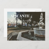 Alicante Spanien Postkarte (Vorne/Hinten)