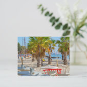 Alicante Spanien Postkarte (Stehend Vorderseite)