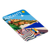 Alicante Spanien Reise Magnet (Rechte Seite)