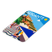 Alicante Spanien Reise Magnet (Linke Seite)