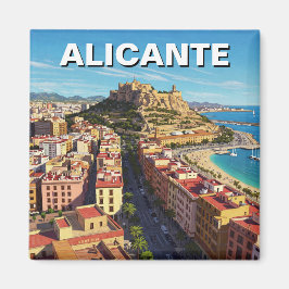 Alicante Spanien Reisen Magnet