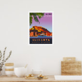 Alicante Travel Poster (Küche)