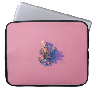 ALICANTES PINK UND GRÜNE SALZSEEN LAPTOPSCHUTZHÜLLE