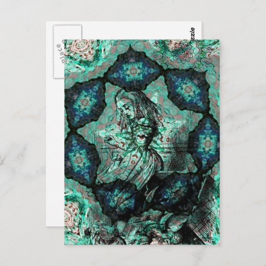 Alice 2 postkarte (Vorne/Hinten)