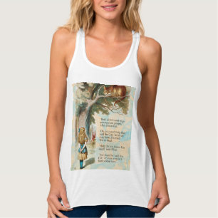 Alice Abenteuer im Wunderland Cheshire-Katze Tank Top