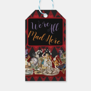 Alice Abenteuer mit Wunderland verrückter Cheshire Geschenkanhänger