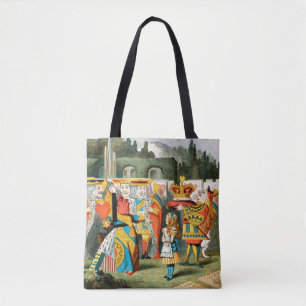 Alice Abenteuer Wunderland Herzkönigin Tasche