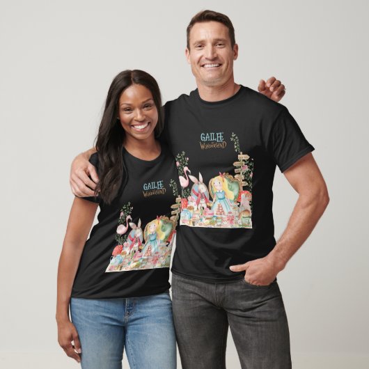 Alice Adventures in Woderland Birthday Tee Party (Unisex)