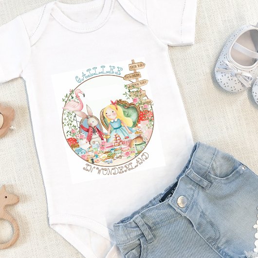 Alice Adventures in Woderland Birthday Tee Party