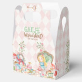 Alice Adventures in Woderland Birthday Tee Party Geschenkschachtel (Geöffnet)