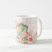 Alice Adventures in Woderland Birthday Tee Party Kaffeetasse (VorderseiteRechts)